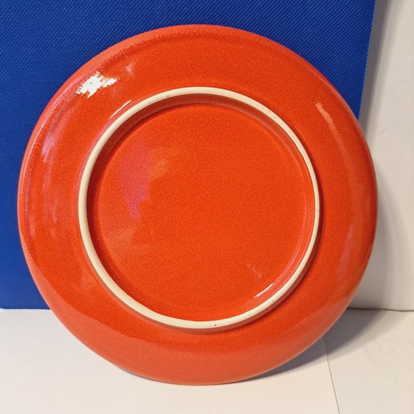 Waechtersbach Santa, Sleigh, Reindeer Etched Plate 7 5/8 Extremely Rare - Picture 4 of 6